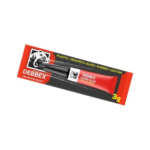 DEBBEX - Sekundové lepidlo /3g/ SUPER GLUE