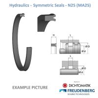 manžeta  28-36-5/4 AU95 - DIN MA25
