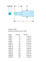 CR - 1/4" Hlavice nástrčná - TORX T07