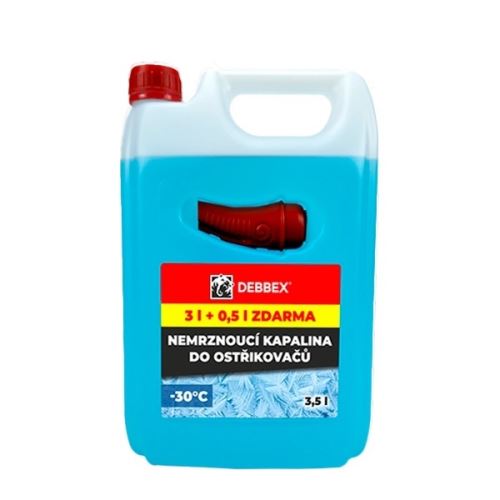 DEBBEX - Zim.kapalina do ostřikovačů -30°C (3,5 l)