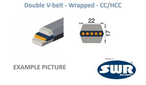 k 22/6152 Le CC240 - 6152Lw Double V-belt SWR