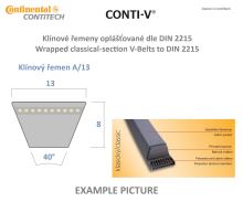 k 13/0875 Li - A34,5 - 905Lw ContiTech
