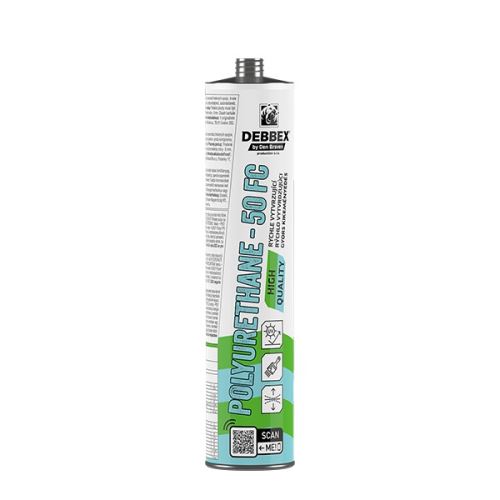 DEBBEX - Polyuretan tmel PU 50 FC /300ml/ GRAY
