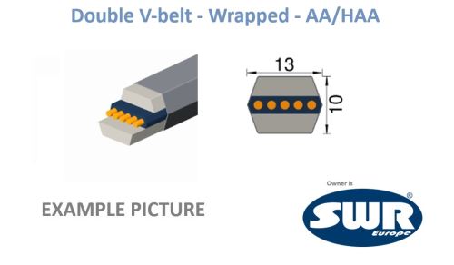 k 13/2667 Le AA103 - 2647Lw Double V-belt SWR