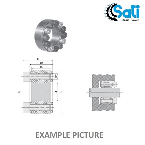 pouzdro RCK40 040x065 (KLGG040) Sati