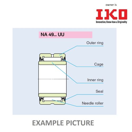 NA 4906 2RS IKO (NA 4906 UU)