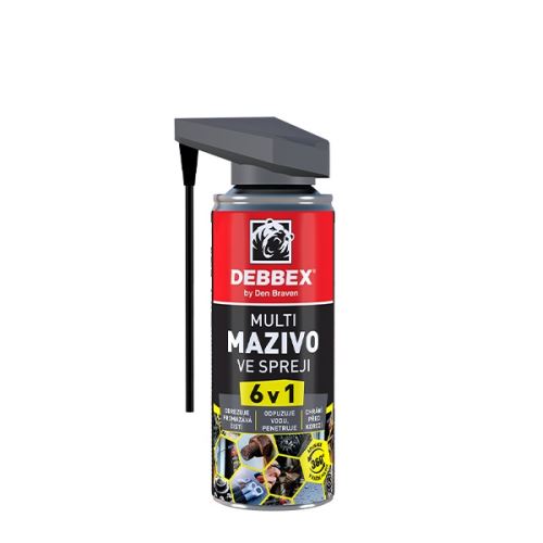 DEBBEX - Multi mazivo ve spraji 6 v 1 (400 ml)