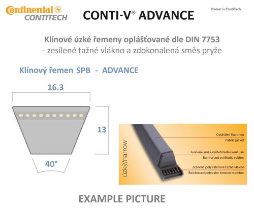 k 16/2120 Lw SPB - 2142La Conti-V ADVANCE ContiTech (1)